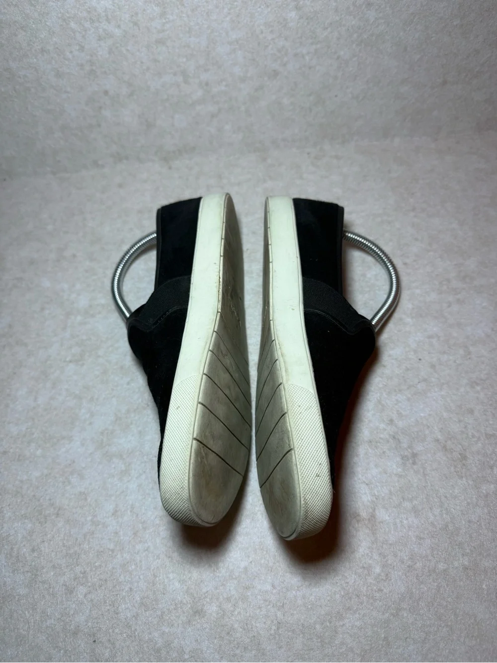 Vince Preston Black Suede Slip On Sneakers Size US 7M Comfy Slides